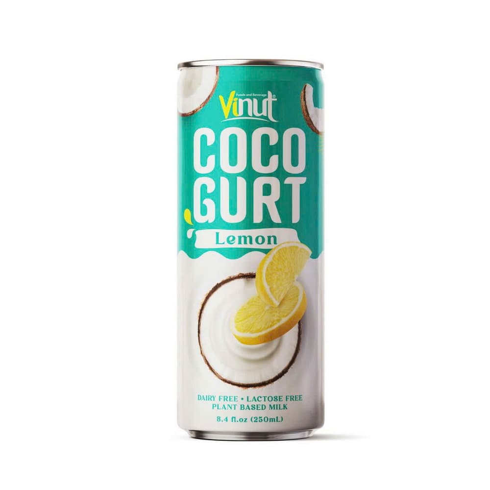 VINUT Cocogurt Citroen, Blik, 250 mL (8.4 fl oz)