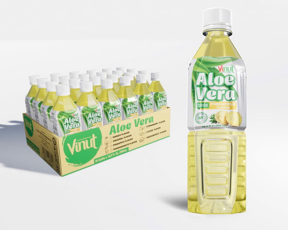 VINUT Aloe Vera drank Ananas 500ml