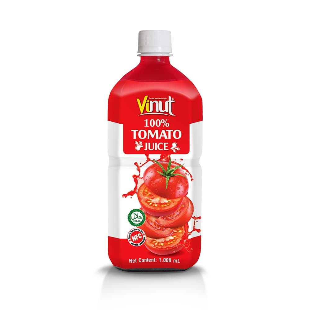 VINUT 100% Tomatensap, 1000 ml PET Fles