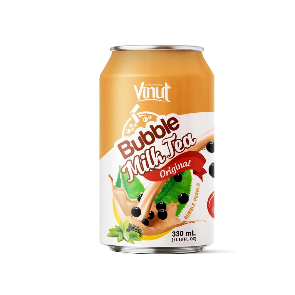 VINUT Bubble Melkthee Origineel, Blik, 11.16 fl oz 330 mL