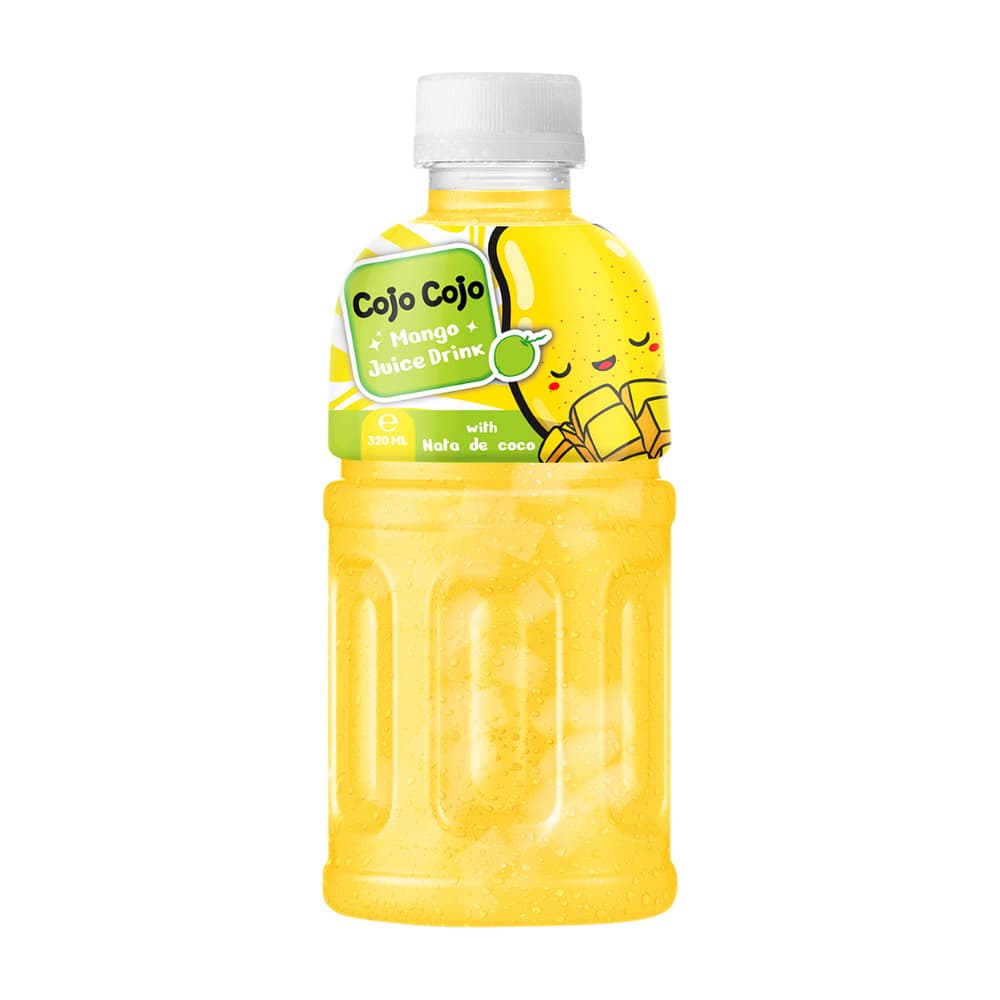 Vinut Mango Juice Drink, With Nata De Coco, PET Bottle, (320 mL)
