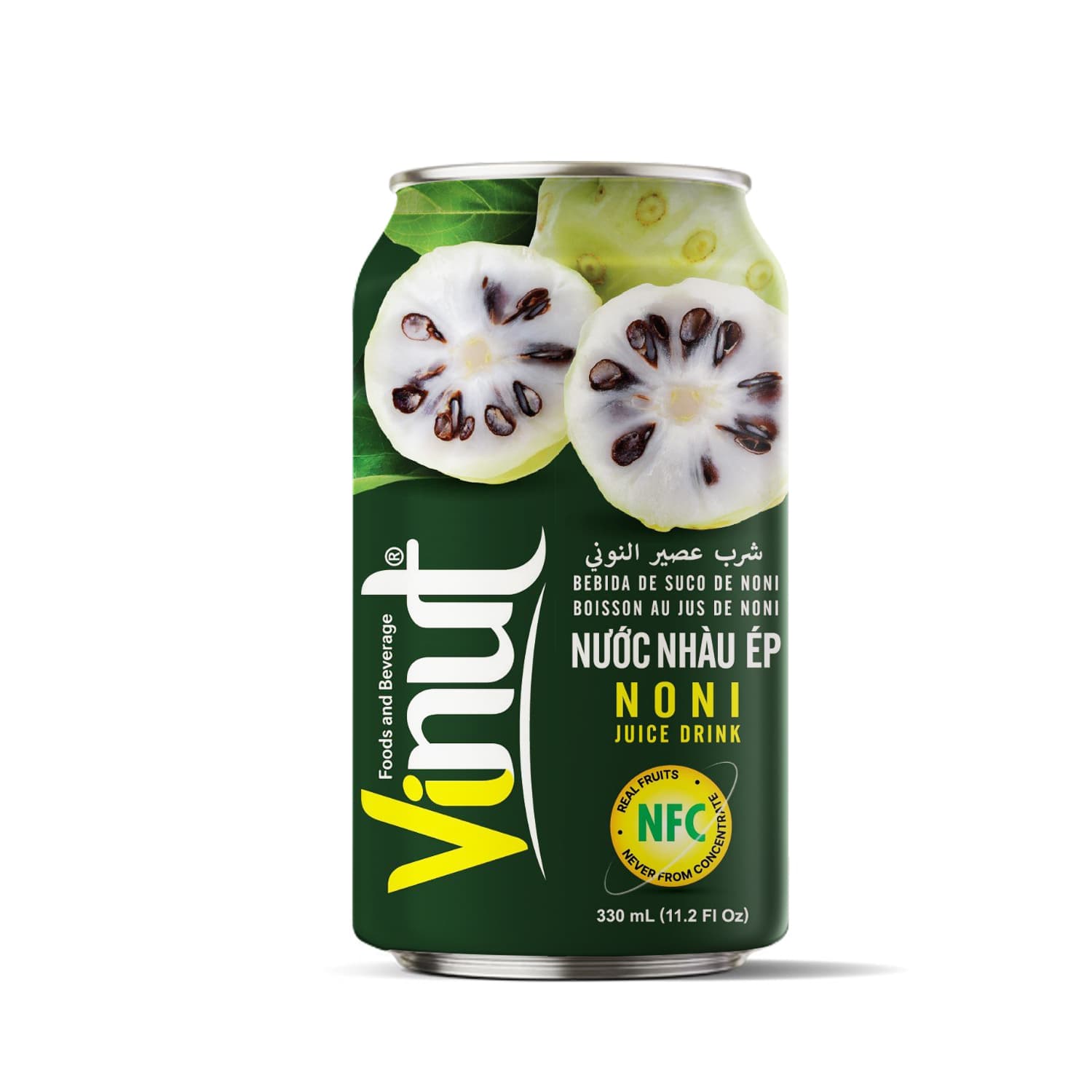 Vinut Noni Juice Drink, NFC, Slim Can, 11.2 fl oz 330 mL